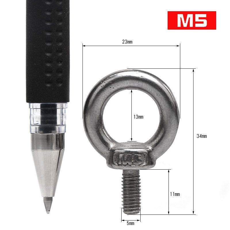Винт-кольцо из нержавеющей стали для морского подъема - Рым-болт/Рым-гайка в форме кольца