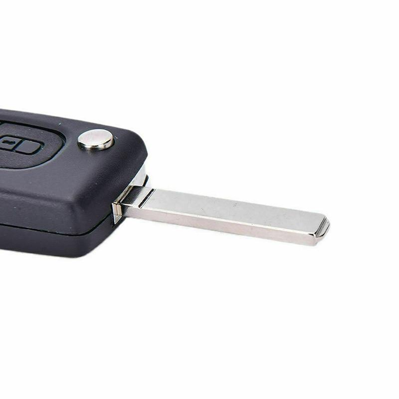 2-кнопочный автомобильный чехол-брелок с дистанционным управлением для Peugeot Partner Citroen Berlingo C3 Picasso 2009 2010 2011-2016, запасные аксессуары