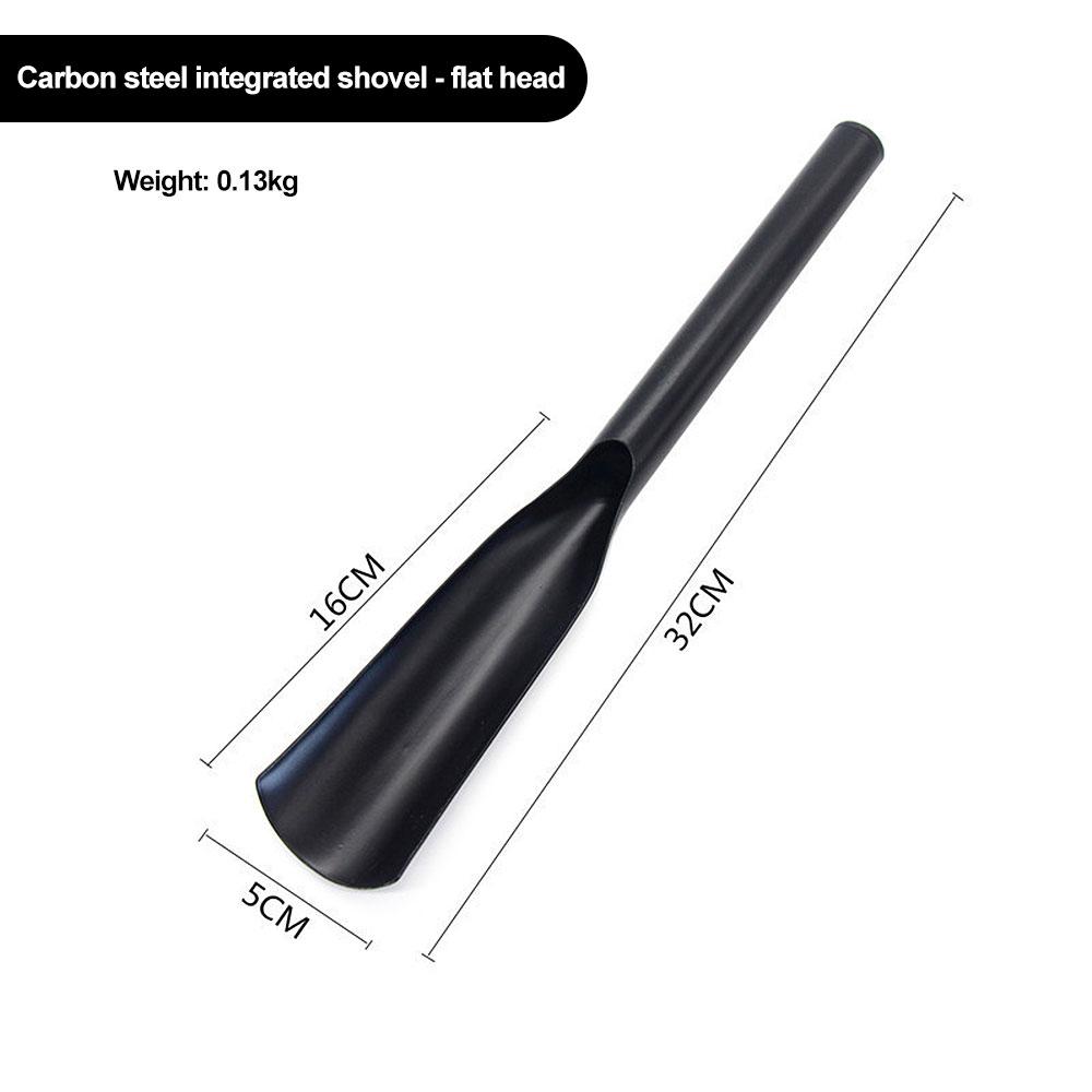 Лопата из нержавеющей стали, цельная, нескользящая, небольшая, лопата для копания, садоводства, посадки, сбора урожая, отдыха на море