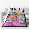 KPop Demon Hunters Baby Saja Blanket Quality Warm  Throw Blanket Winter Child Couch Chair Street Trend Bedspread