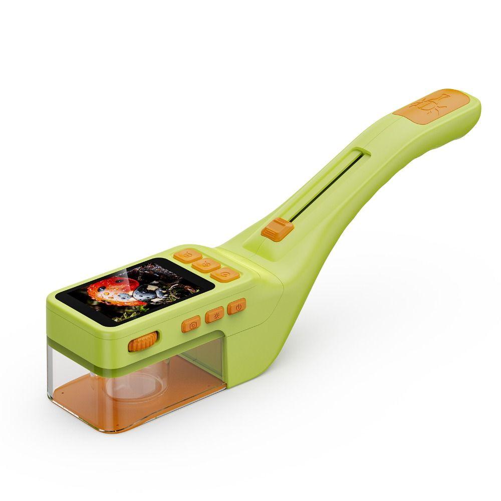 High-Definition Kids Microscope 2.4Inch Screen Digital Microscope Insect Catching