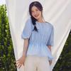 Блузка с прозрачными рукавами On On Sheer Volume Sleeve Blouse New5mb614