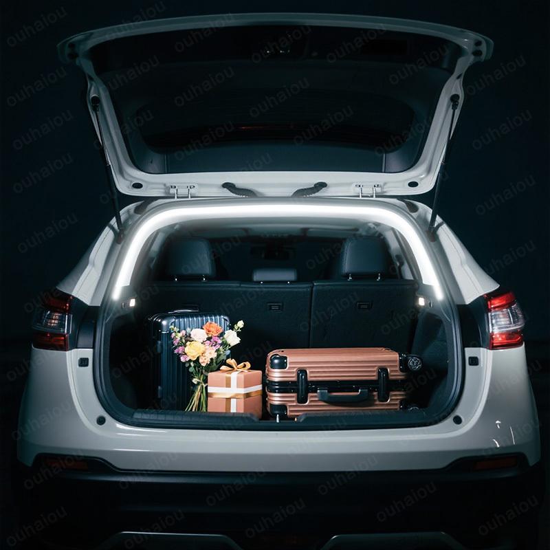 ДЛЯ NISSAN QASHQAI 2006-2022 Модификация света в багажнике Освещение салона Белый Теплый белый Светодиодная световая полоса для заднего багажника