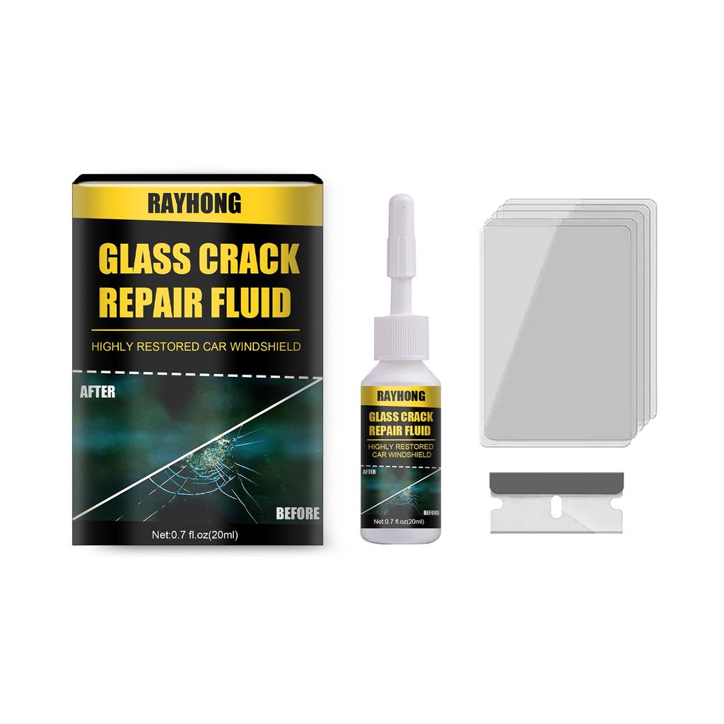 Automobile Windshield Agent Glass Crack Adhesive Windshield Kit 20ML