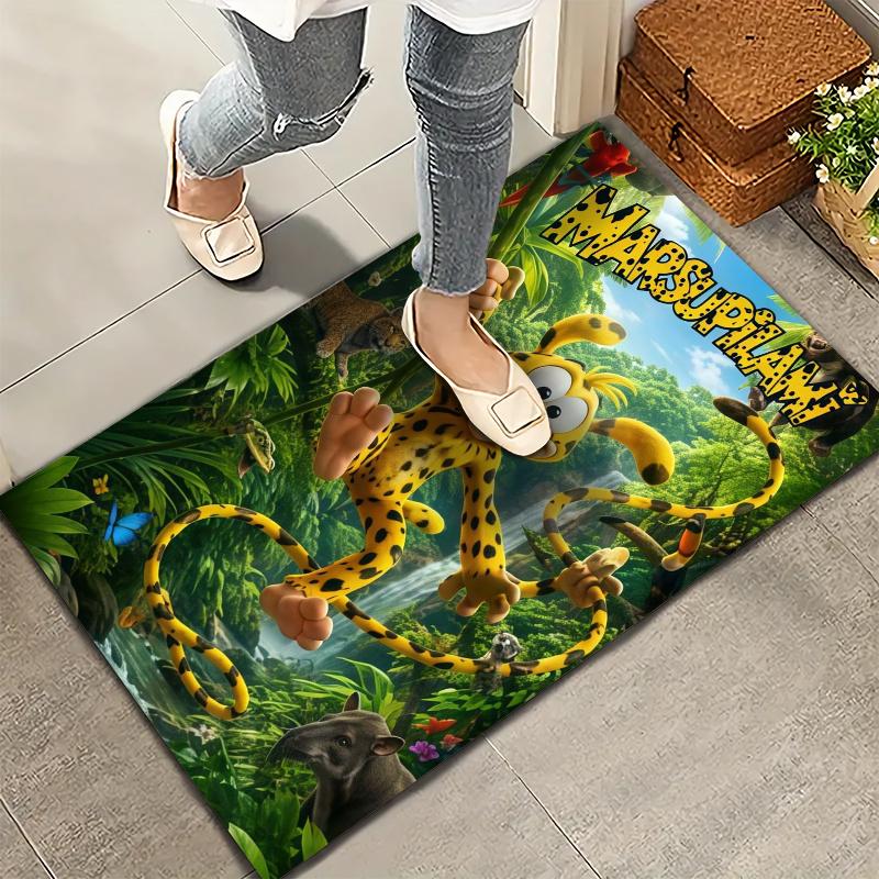 Ковер Marsupilami для гостиной, спальни, дома, декора дивана, игровая нескользящая напольная подстилка для детей