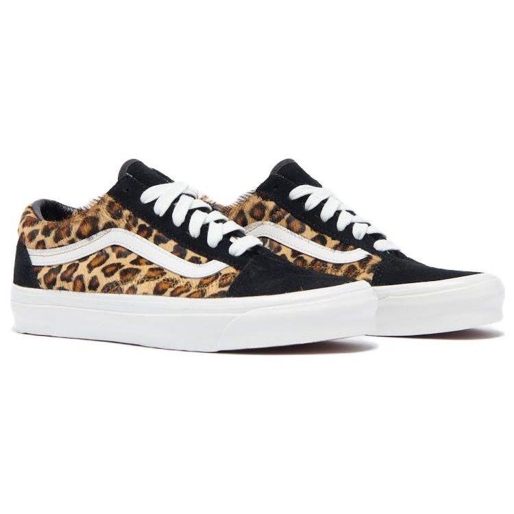 Vans Old Skool 36 DX Anaheim Factory — Кроссовки унисекс с леопардовым принтом Jungle Clash, желтые VN0A4BW3LPR