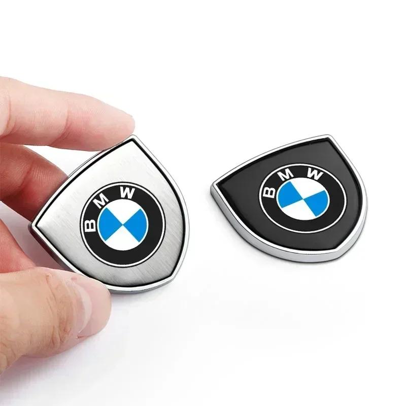 CCN1 X4 X5 X6 2025 Car For BMW 1Pcs 3D Metal Auto Door Shield Emblem Car Body Badge Sticker Styling For BMW M Performance M3 M5 M6 E7