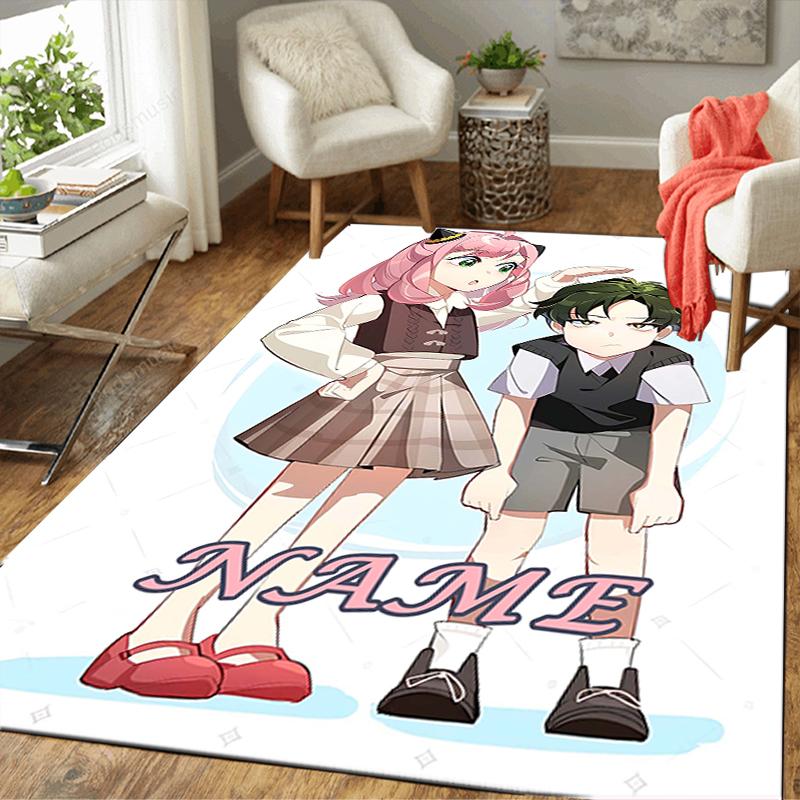 Custom 1Pc Penguin Girl Adventure Rug Office Carpet Indoor Outdoor Entrance Doormat Nonslip Soft And Comfortable Living Room D2915259
