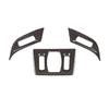For BMW X2 2018- ABS Carbon Fiber Left And Right Air Outlet Vent Pulley Trim