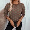 Women's Sweater Autumn and Winter Round Neck Loose Casual Sweater Women's Sweater