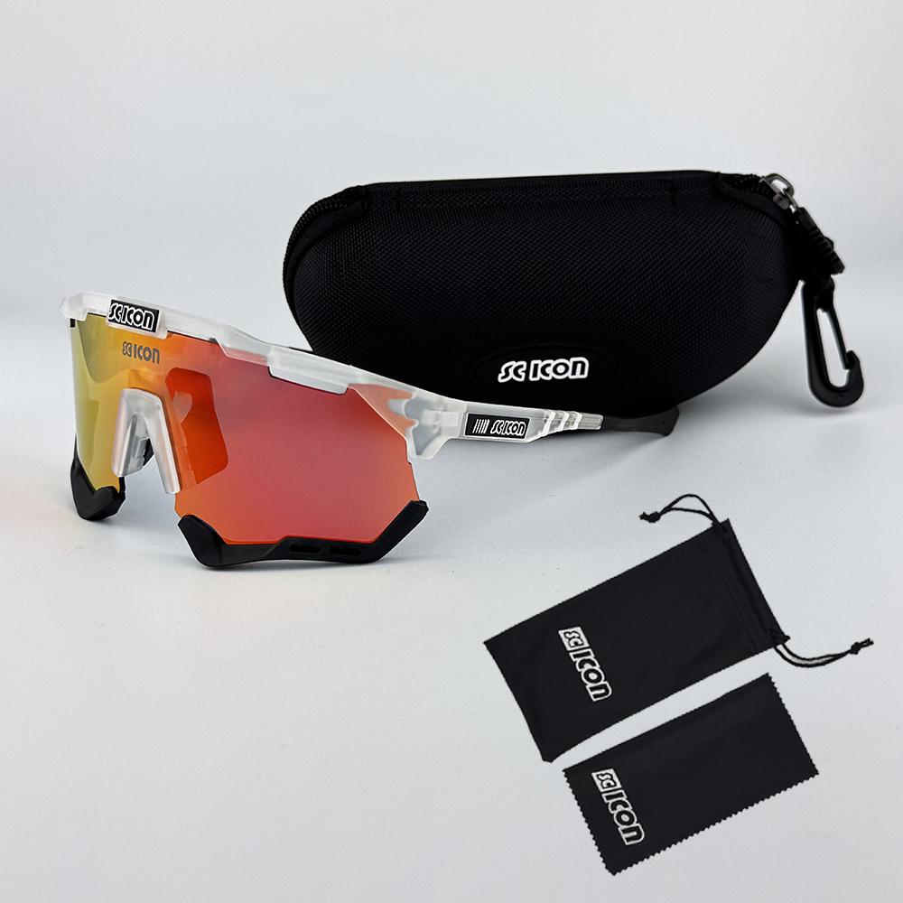 SCICON Cycling Glasses Mountain Bicycle Glasses Road Bike Eyewear Men Women Outdoor Sports Cycling Sunglasses Case Accessories