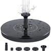 Solar Fountain Pump Floating Solar Panel Bird Baths Water Fountain with 4 Nozzles For Garden Outdoor Water Pool Pond Decor