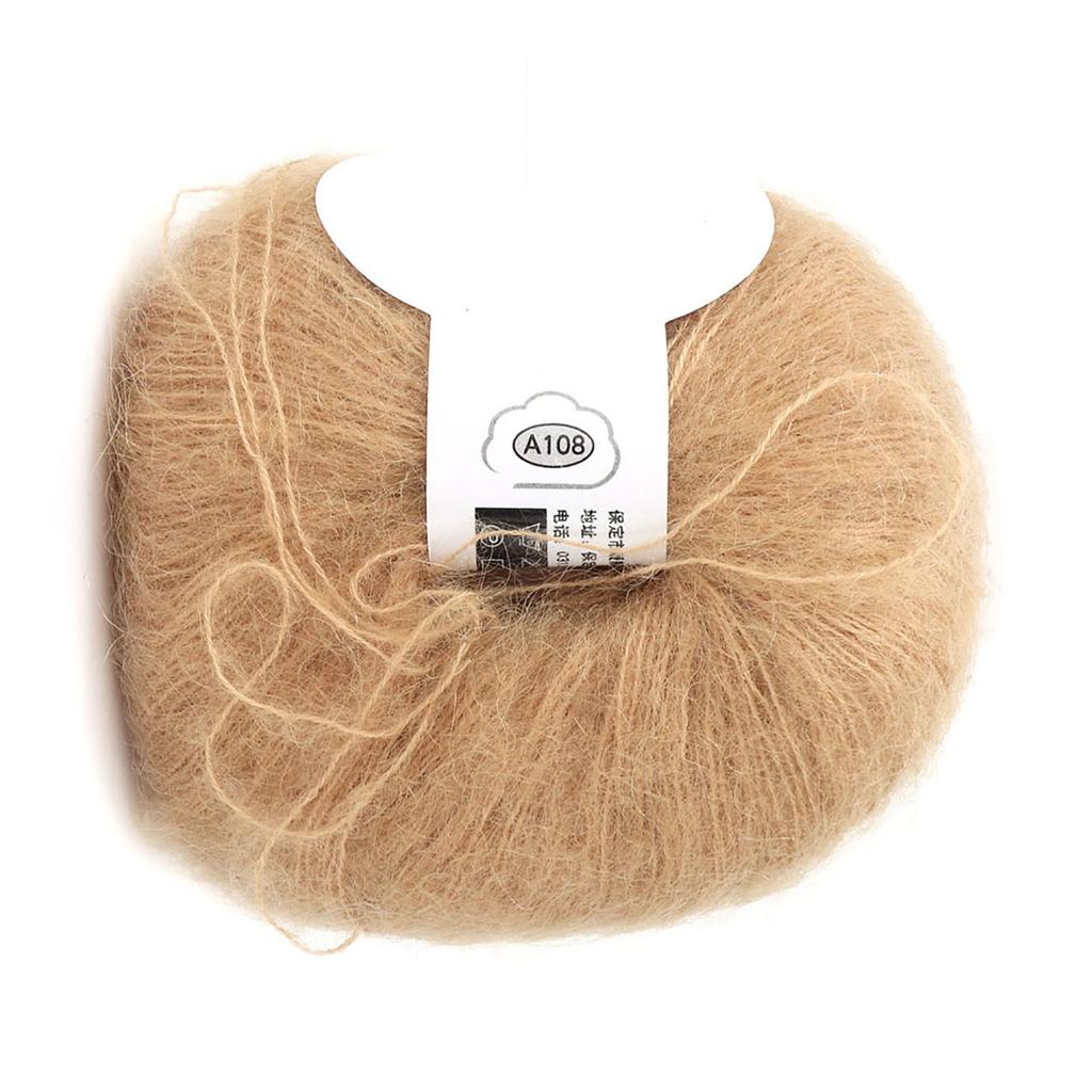 Popular Soft Mohair Pashm Knit Angora Long Wool Yarn Hot