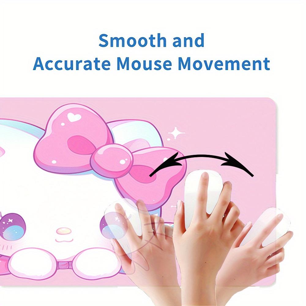 1pc Hello Kitty Cute PastelComputer Pad with Vibrant Game Machine Print, Mouse Pads for Desk0515010