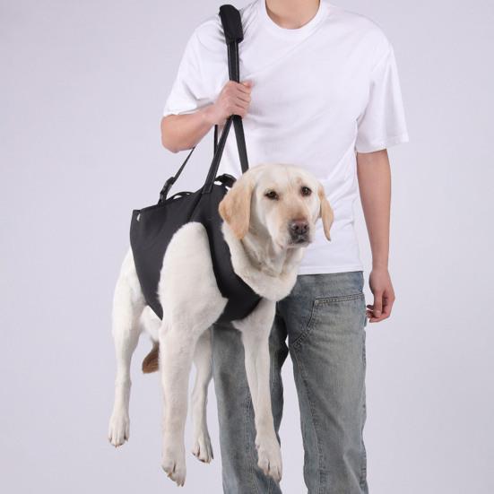 Dog Lift Harness Full Body Support Rehabilitation Dog Sling Carrier Adjustable Recovery Dog Lifter Vest for Old Joint Injuries Arthritis Disabled Dogs