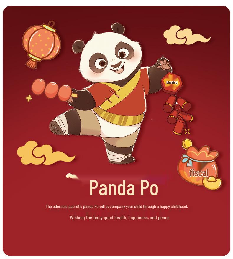 Премиум Хлопковый Подарочный Набор для Новорожденных Класса А - Праздник Новорожденных Красная Панда.