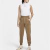 Nike Solid-Color High-Waisted Joggers Women Bottoms Yale-Brown Ironstone DV7821-270