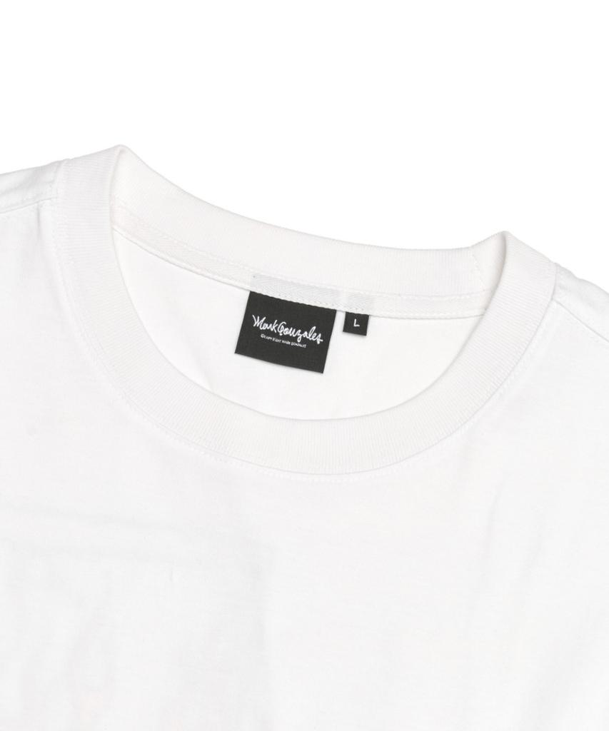 MARK GONZALES Mg Fire Multi Graphic L/S T-Shirt - White