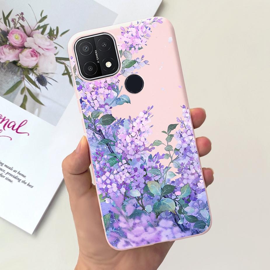 For Oppo A15 Case Oppo A15s CPH2179 Cute Fashion Candy Painted Cover Soft TPU Phone Case For Oppo A15 A 15 s OppoA15 Full Bumper