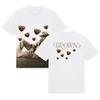 Brown Album Tee Chris Brown Men's Women's Crew Neck T-Shirt Summer Pure Cotton T Shirt Breathable Short Sleeve Tops