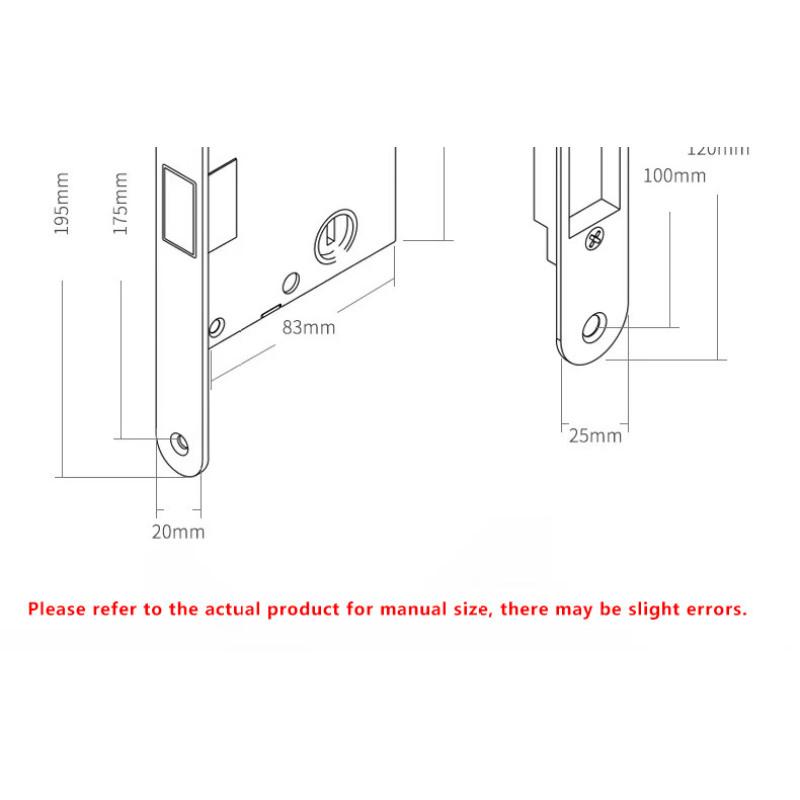 Новый стиль безручечный плоский замок современная спальня магнитная утопленная дверная ручка бесшумный Push And Pull невидимый раздвижной дверной замок