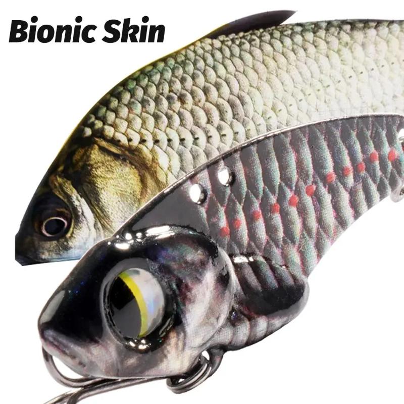 VIB Metal Jig Lure 7g 10g 14g 17g 20g Spinner Spoon Спиннинговая рыболовная снасть Popper Fishhook Swimbait Pesca Spinnerbait Bait