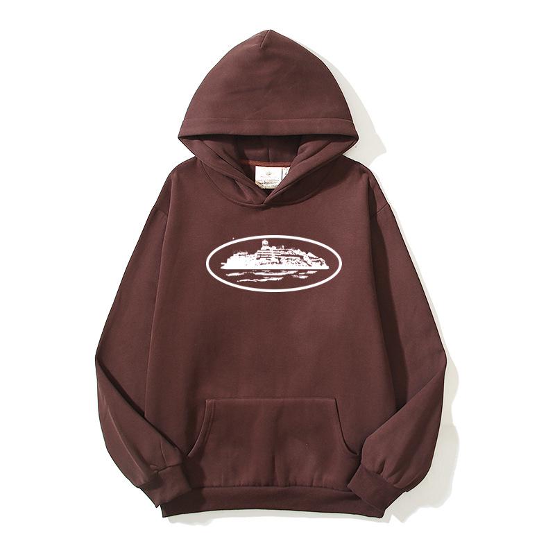 Комплект Худи и Штанов Corteiz Alcatraz Унисекс Свободного Кроя Streetwear