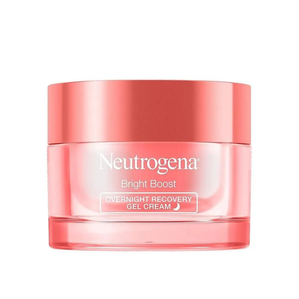 Neutrogena Bright Boost Gel Cream 50ml 1 Pack Neutrogena Bright Boost Overnight Recovery Gel Cream