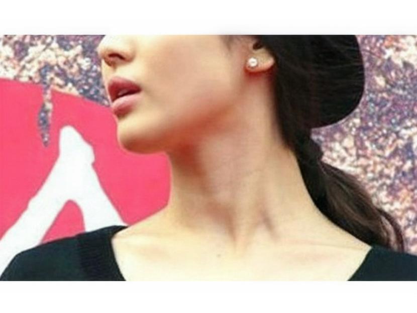 Серьги-пусеты из стерлингового серебра 925 пробы с пресноводным жемчугом - Модная бижутерия в корейском стиле для Рождества