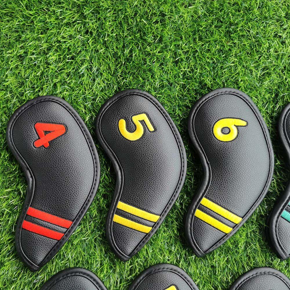 Protector Case With Number Design Head Cover Golf Headcovers Golf Club Cover Golf Iron Headcover