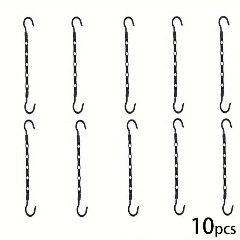 10 шт. Экономия места Волшебные вешалки Прочный пластиковый держатель Тяжелый органайзер для одежды Для общежитий Квартиры Маленький шкаф