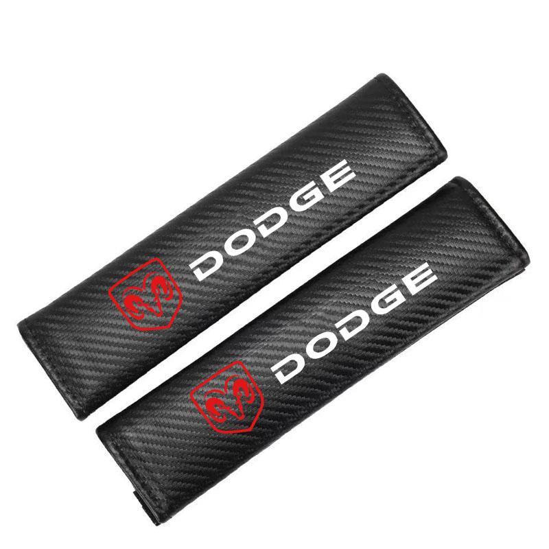 Car Shoulder Cover Cushion Seat Belt Pad Auto Pad for Dodge SRT NITRO Durango Caliber Viper Coolway CARAVAN JOURNEY Accessories BB8