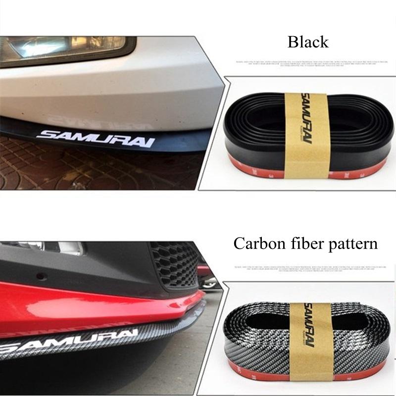 Автомобильный бампер протектор резиновый авто передний бампер защита губ молдинги сплиттер подбородок кузов авто бампер полоса