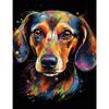 5d DIY Diamond Painting Cross Stitch Oil Painting Animal Dog Diamond Embroidery Mosaic Full Round Drill Home Decor Arts