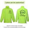 YOWESHOP Светоотражающая легкая тонкая ветровка Hi Vis, защита от солнца, куртка безопасности для строителя
