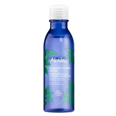 Melvita-FLORAL DETOX BOUQUET - Органическое водостойкое двухфазное средство для снятия макияжа с глаз 100 мл, 1 шт.