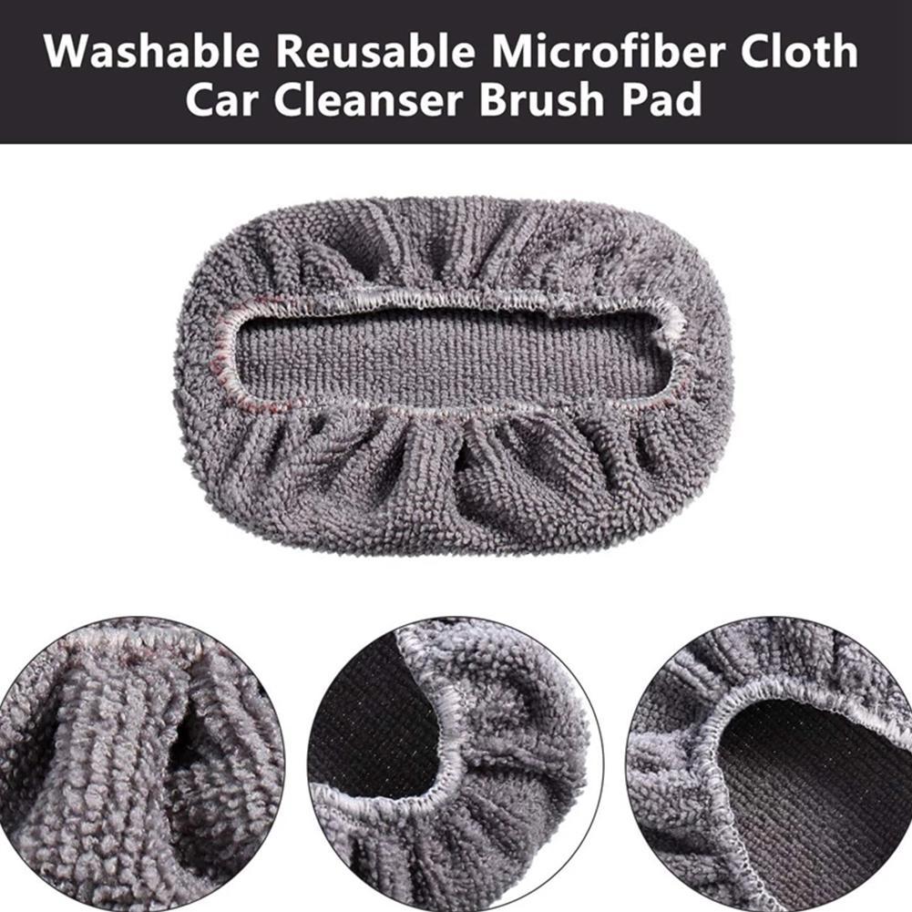 Набор из 9 шт. Щетка для мытья окон автомобиля с длинной ручкой, стеклоочиститель, швабра из микрофибры, чистящая щетка, инструмент для мытья автомобиля