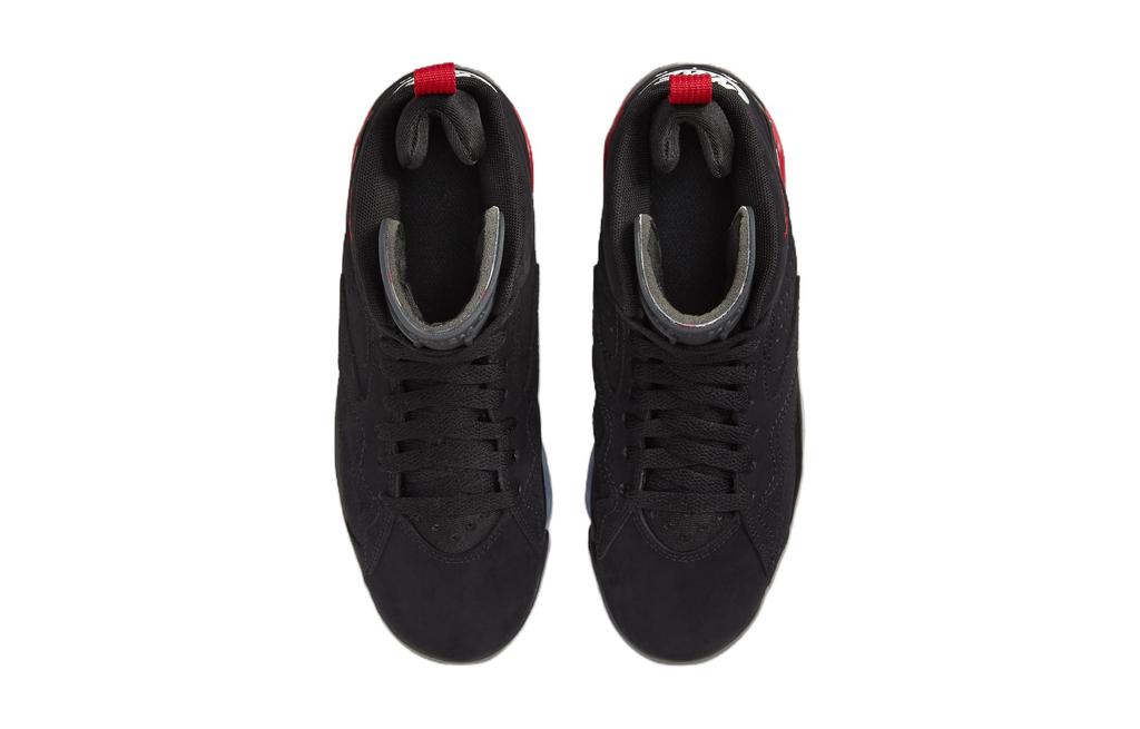 Jordan MVP Jumpman Нескользящие Высокие Детские Баскетбольные Кроссовки Черно-Красные Подростковые DZ5577-061