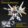 SD Gundam Cross Silhouette SDCS Мобильный доспех Gundam SEED FREEDOM Mighty Strike Freedom Gundam Пластиковая модель в наборе Предварительно окрашенная