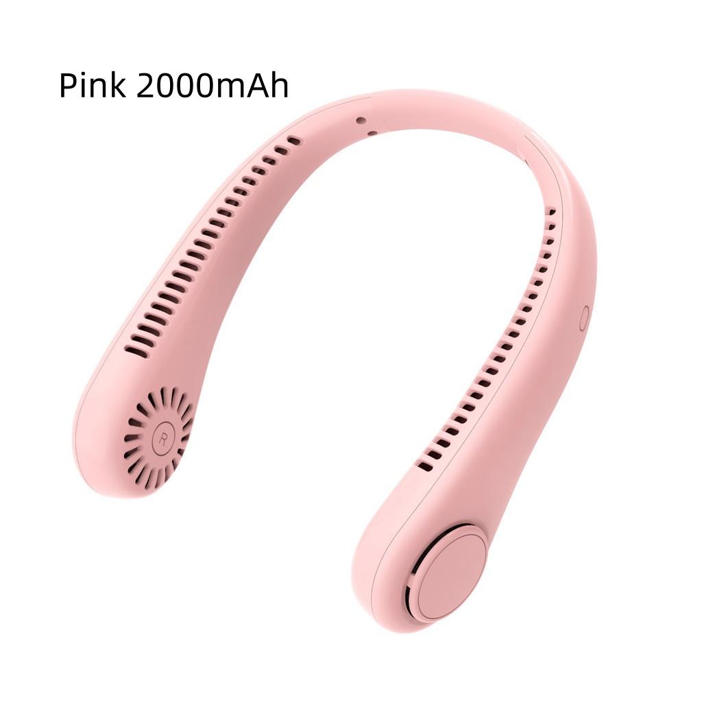 7 Вт Силиконовый шейный подвесной вентилятор Портативный бесшумный безлопастной вентилятор с мощным ветром USB-вентилятор охлаждения 200*250 мм