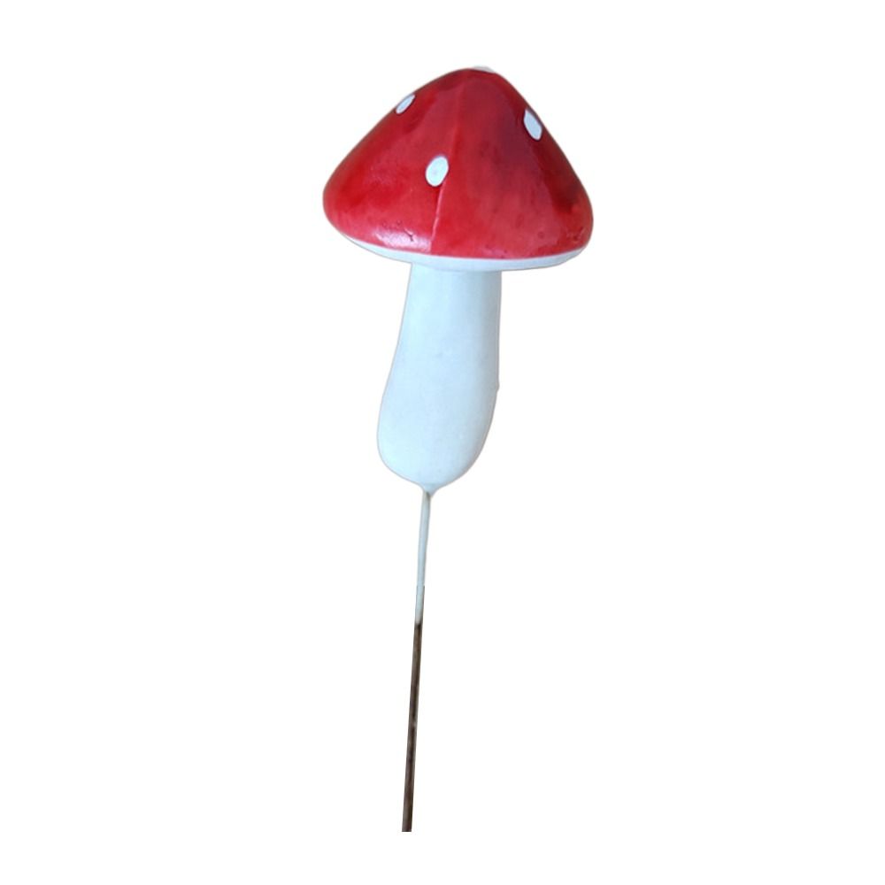 Foam Simulated Mushroom Cake Topper Dessert Decor Happy Birthday Cake Decorating Cake Insert Set