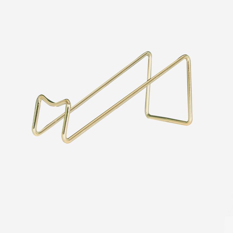 1PC European Style Counter Decor Electroplating Craft Display Holder Wine Rack