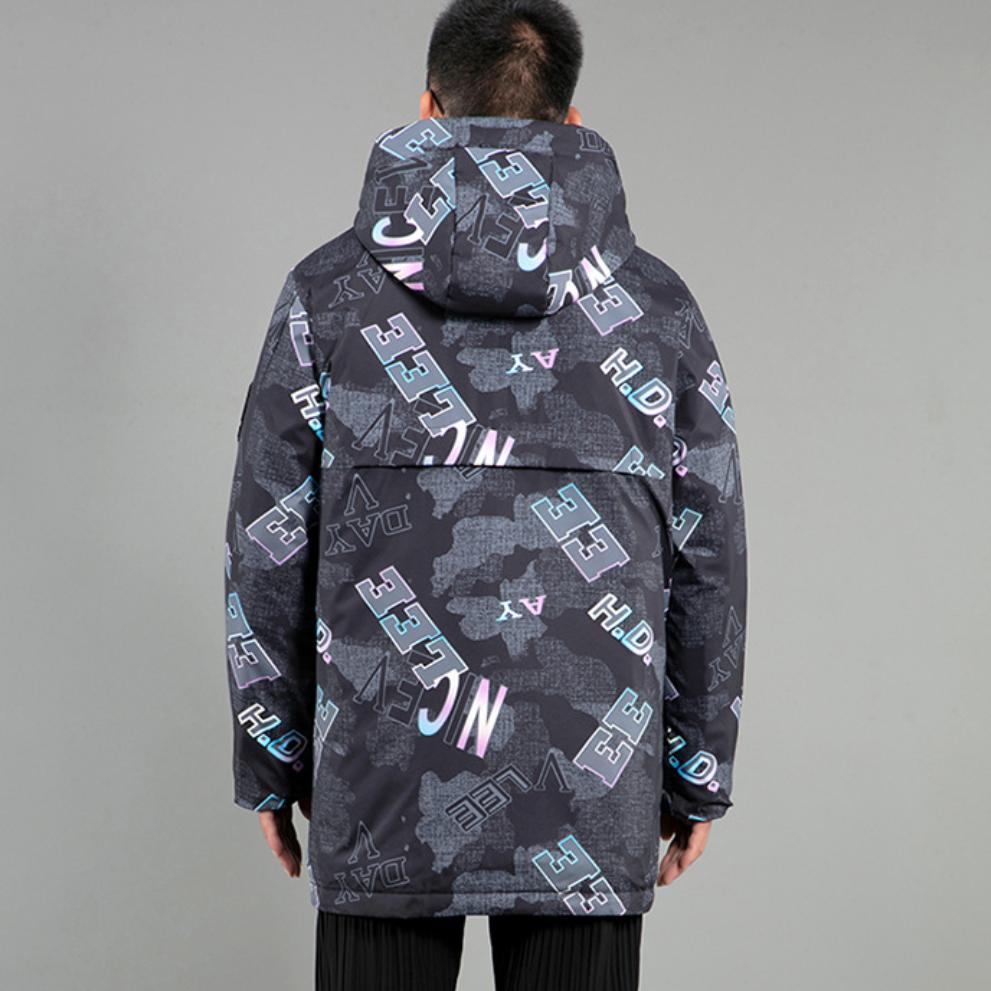 Пальто больших размеров, мужское толстое хлопковое пальто, зимнее пальто средней длины, хлопковая куртка большого размера, свободная утолщенная толстая мужская куртка 4XL-10XL