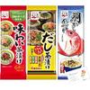Nagatanien Ochazuke 3 Variety Set (Ajiwai Varieties 6 Servings Dashi 8 Tai Servings)