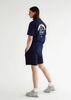 JUNECI SPORTS CLUB Хлопковая футболка с принтом Usa Unisex (военно-морской флот)
