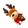 TOYMYTOY 22cm Christmas Plush Santa Claus Doll, Birthday Gift, Christmas Eve Gift (Elk)