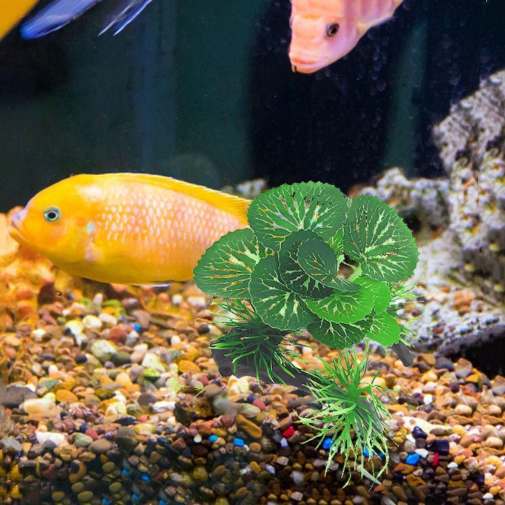Искусственная трава для аквариума, декоративный орнамент, растения для террариума с черепахами, товары для водного ландшафтного дизайна