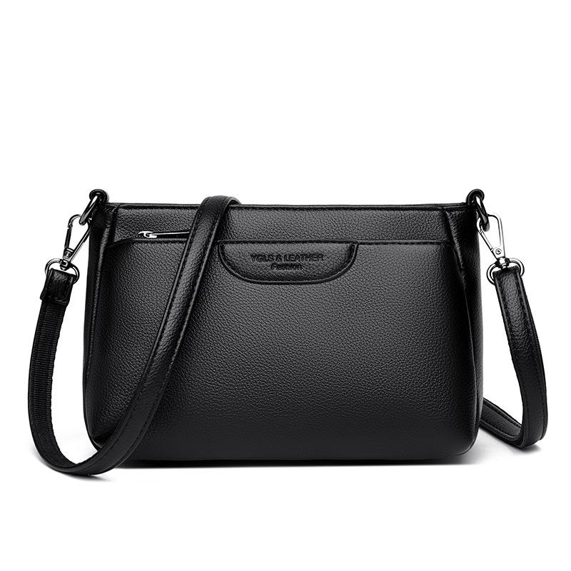 Женская сумка через плечо, модная сумка для мам среднего возраста, повседневная универсальная сумка через плечо для женщин