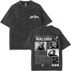 Vintage Washed Rapper Maluma Pretty Dirty Europet Tour 2025 T-shirt Men Women Fashion Oversized Tshirt Male Hip Hop9