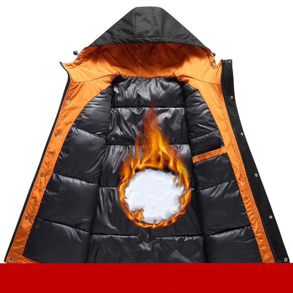 Plus Size Men's Cotton Clothes Fat Man Winter Thickened Warm Casual Cotton Coat Jacket Fat Man Loose Cotton Jacket 5XL-11XL